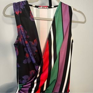 Zara multicolor bodysuit